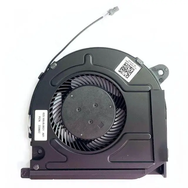 Alt view image 3 of 6 - WRIARICH New Dual CPU+GPU Cooling Fan Set DFS150005AA0T FMF3 (0KGH4R) / DFS150705AF0T FMF2 (0YND40) for Dell Vostro 7500 7501, Inspiron 7500 7501 Series, DC5V 0.5A 4-Pin PWM Blowers