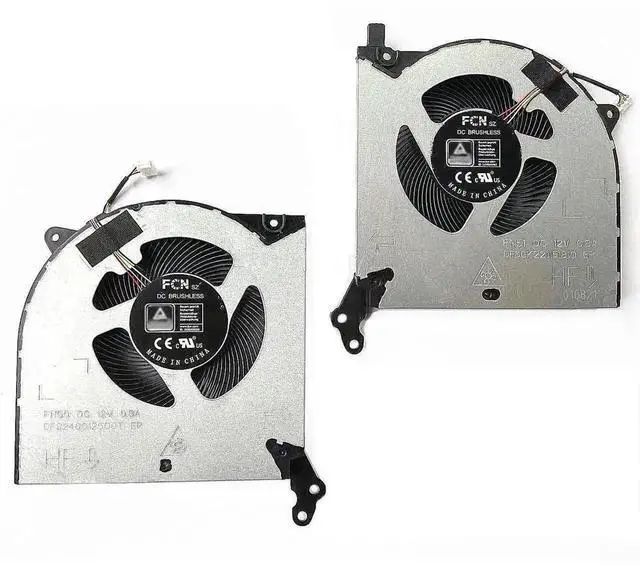 Main image of WRIARICH New CPU GPU Dual Cooling Fan Replacement for Lenovo Legion Y7000P 2020H R7000 2020 Legion 5 5i 15IMH05H, Fan DFS2400125Q0T FN50 DFSCK22115181Q FN51 DC12V