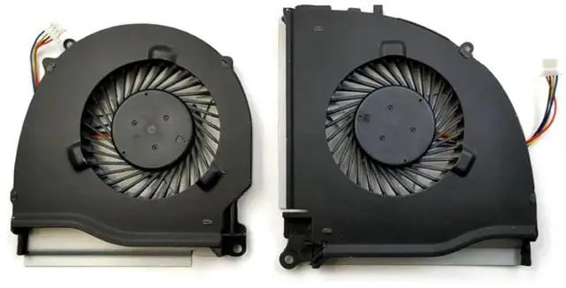 Alt view image 3 of 4 - WRIARICH CPU GPU Dual Cooling Fan Kit for Dell Inspiron 15-7000 7557 7559 5576 5577, OEM P/N 04X5CY 0RJX6N DFS201105000T FGLQ DFS2001053P0T FGLP