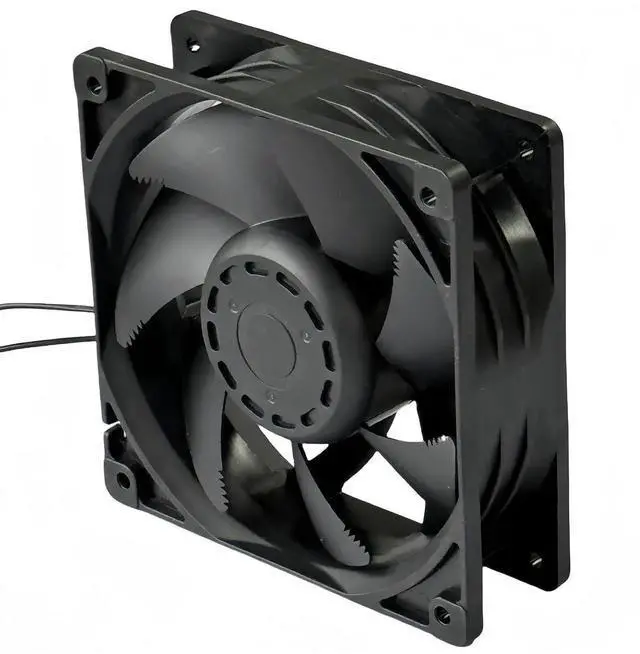 Alt view image 4 of 7 - WRIARICH XY-12038B2H EC Cooling Fan 120×120×38mm 12CM, 110V-240V 0.06A 50/60Hz High Air Volume Cabinet Cooling Fan