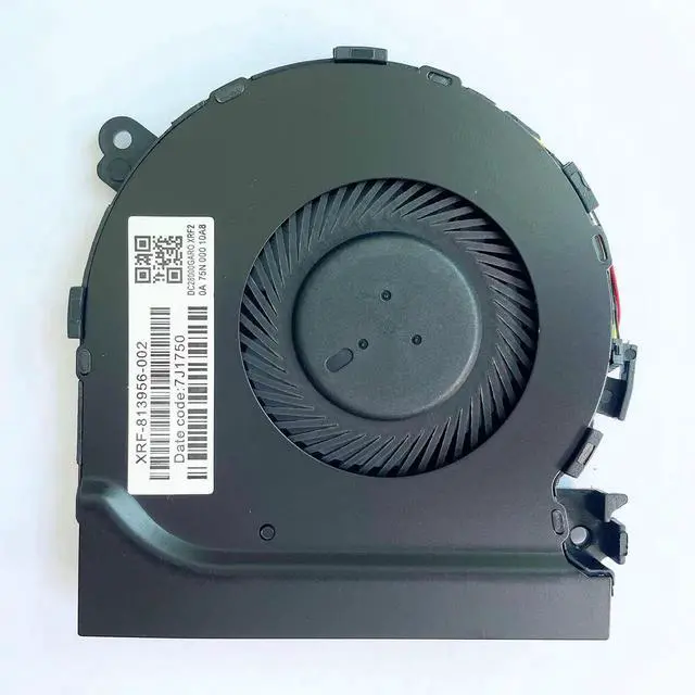 Alt view image 6 of 6 - WRIARICH New Dual CPU+GPU Forced Air Cooling Fan Pair L17605-001 / L17606-001 for HP Spectre X360 15-CH Series, DC 5V 4-Pin PWM Plastic Blower, Low Noise 15dB