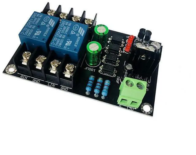 Main image of WRIARICH Class D 2.0 Digital Power Amplifier Speaker Protection Board 300W Delay Relay Speaker Protection