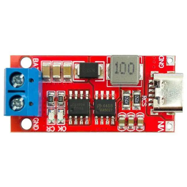 Alt view image 2 of 2 - WRIARICH 2S Type-C To 8.4V Boost Polymer Li-Ion Charger Module DC 3-6V Step Up Battery Converter Module Power Supply(2S 2A)