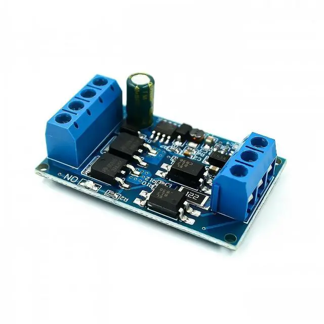 Alt view image 3 of 4 - WRIARICH High-Power 600W MOS Tube FET Trigger Drive Module PWM Control High / Low Level Trigger Switch DC 4V-60V 5V 12V 24V
