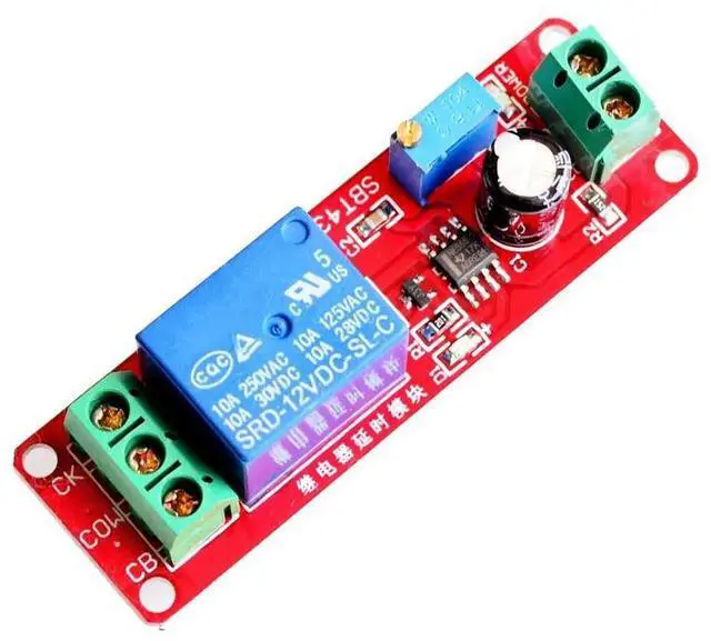 Main image of WRIARICH DC 12V Delay relay shield NE555 Timer Switch Adjustable Module 0~10S