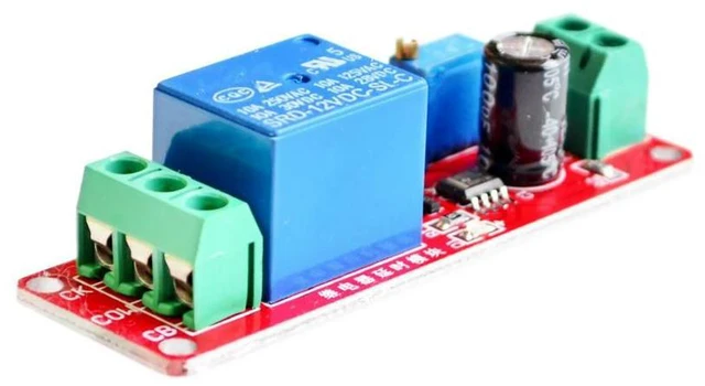 Alt view image 2 of 3 - WRIARICH DC 12V Delay relay shield NE555 Timer Switch Adjustable Module 0~10S