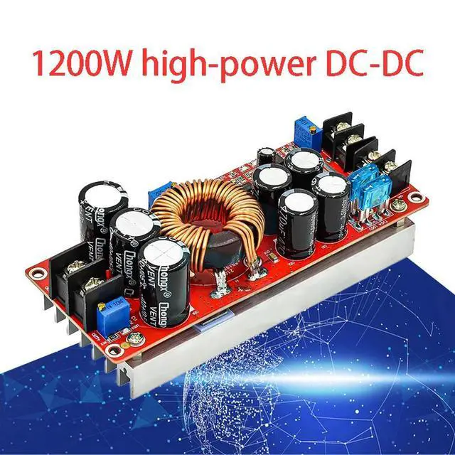 Main image of WRIARICH 1200W high-power DC-DC boost constant voltage constant current adjustable vehicle charging power supply module
