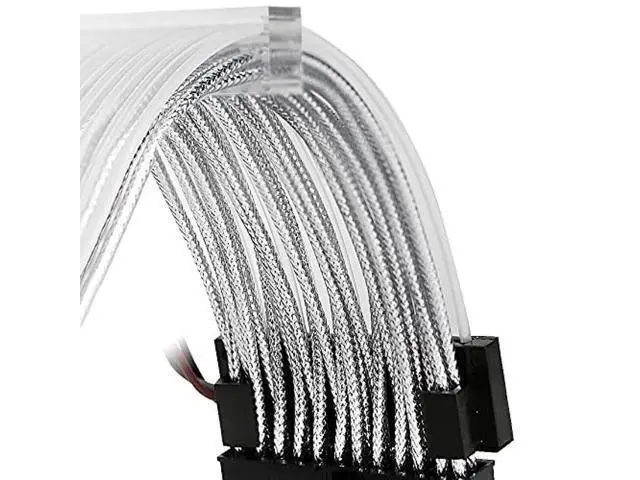 Alt view image 3 of 5 - WRIARICH 24Pin ATX Motherboard RGB Extension Power Supply Cable for PC Case DIY Computer Cord Custom Build Gaming Case Modding