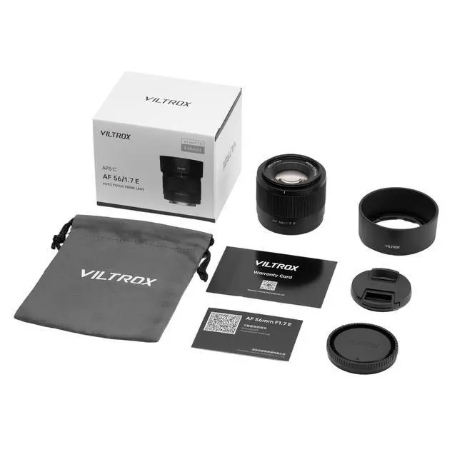 Alt view image 5 of 5 - WRIARICH 56mm f/1.7 E Lens for Sony, 56mm APS-C E Mount Len, Auto Focus e Mount Portrait Lens for Sony a7IV a7RV a6400 a6700 ZV-E10 a6600