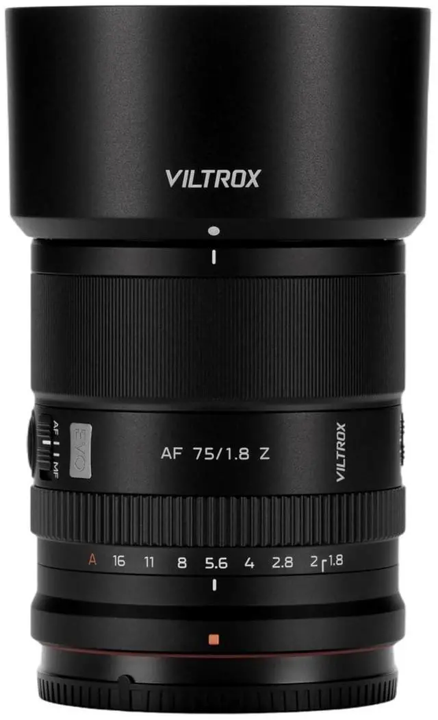 Main image of WRIARICH 75mm F1.8 EVO Lens, AF 75mm f/1.8 Z for Nikon Z Mount, Autofocus APS-C Prime Lens for Nikon ZR ZF Z9 Z8 Z7 Z7 Z6III Z6 Z50 ZFC