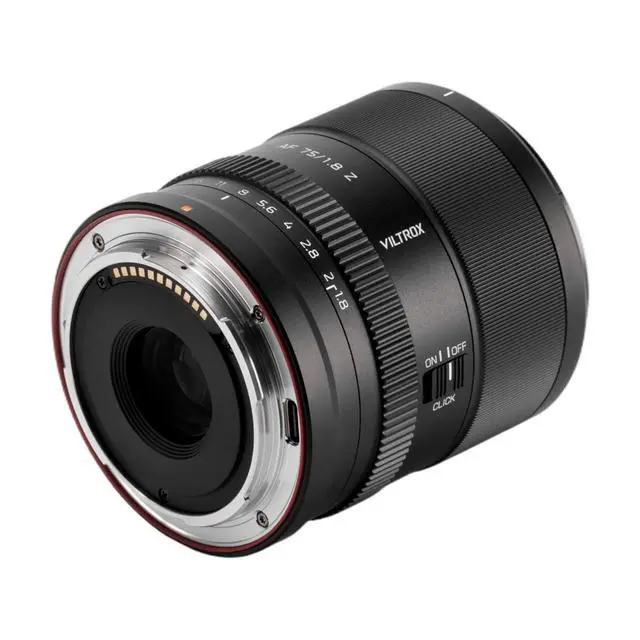 Alt view image 3 of 7 - WRIARICH 75mm F1.8 EVO Lens, AF 75mm f/1.8 Z for Nikon Z Mount, Autofocus APS-C Prime Lens for Nikon ZR ZF Z9 Z8 Z7 Z7 Z6III Z6 Z50 ZFC