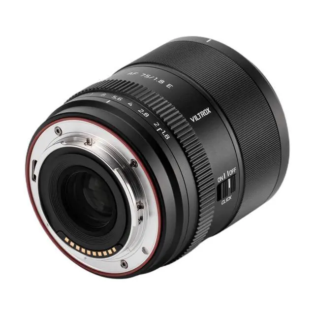 Alt view image 3 of 7 - WRIARICH 75mm F1.8 EVO Lens, AF 75mm f/1.8 E for Sony E Mount, Autofocus APS-C Prime Lens for Sony A7CII A7R a9ZV-E1 a7R A6700 FX30 ZV-E10 a6600 a6500