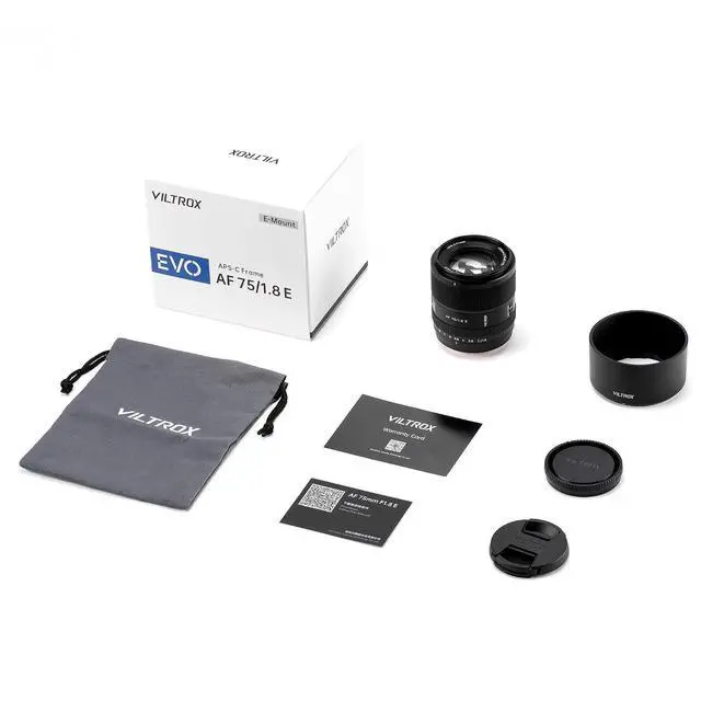 Alt view image 5 of 7 - WRIARICH 75mm F1.8 EVO Lens, AF 75mm f/1.8 E for Sony E Mount, Autofocus APS-C Prime Lens for Sony A7CII A7R a9ZV-E1 a7R A6700 FX30 ZV-E10 a6600 a6500