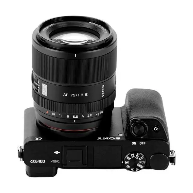 Alt view image 6 of 7 - WRIARICH 75mm F1.8 EVO Lens, AF 75mm f/1.8 E for Sony E Mount, Autofocus APS-C Prime Lens for Sony A7CII A7R a9ZV-E1 a7R A6700 FX30 ZV-E10 a6600 a6500