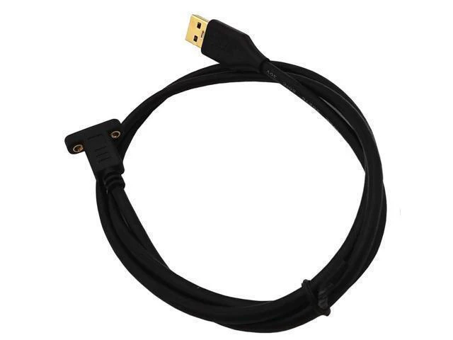 Alt view image 6 of 7 - WRIARICH Vszerda USB3.0 to Type-C Cable Cord,6ft USB-C USB 3.1 Type-C Female to USB 3.0 A Male Data & Charging Cable with Panel Mount Screw Hole (6ft/1.8m)