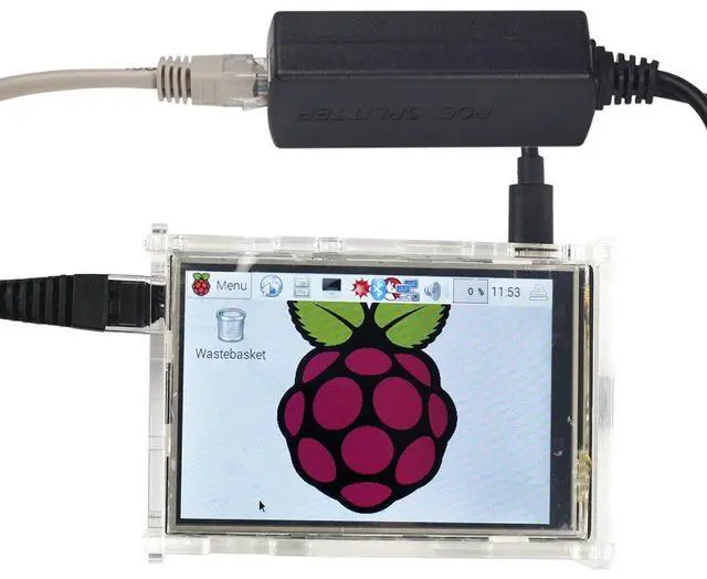 Alt view image 2 of 7 - WRIARICH IEEE 802.3af Micro USB Active PoE Splitter Power Over Ethernet 48V to 5V 2.4A for Tablets, Dropcam or Raspberry Pi 2/3B+ (48V to 5V 2.4A)
