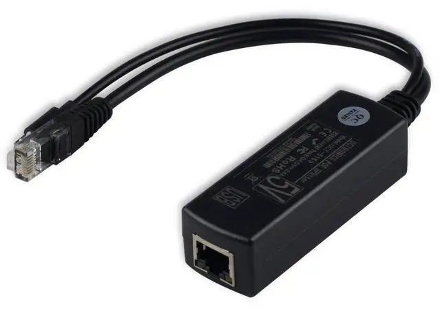Alt view image 7 of 7 - WRIARICH IEEE 802.3af Micro USB Active PoE Splitter Power Over Ethernet 48V to 5V 2.4A for Tablets, Dropcam or Raspberry Pi 2/3B+ (48V to 5V 2.4A)