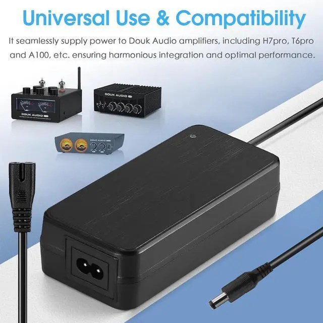 Alt view image 3 of 7 - WRIARICH 48V5A GaN Power Supply: High-Efficiency 240W DC Adapter for Home Amplifiers & Audiophile Audio Systems (FCC/CE/RoHS Certified)