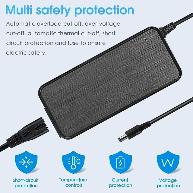 Alt view image 4 of 7 - WRIARICH 48V5A GaN Power Supply: High-Efficiency 240W DC Adapter for Home Amplifiers & Audiophile Audio Systems (FCC/CE/RoHS Certified)
