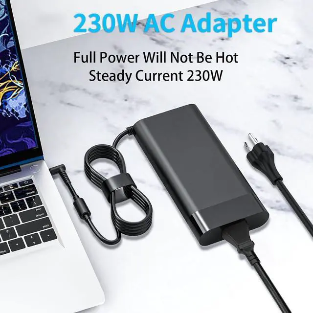 Alt view image 7 of 7 - WRIARICH New 230W 4.5mm Blue Tip Charger Compatible with HP M41303-001 Omen 15 16 Victus 16 Zbook Fury 16 G8 G9 G10 TPN-LA10 M35733-001 M85389-003 19.5V 11.8A Gaming Laptop Adapter Power Cord