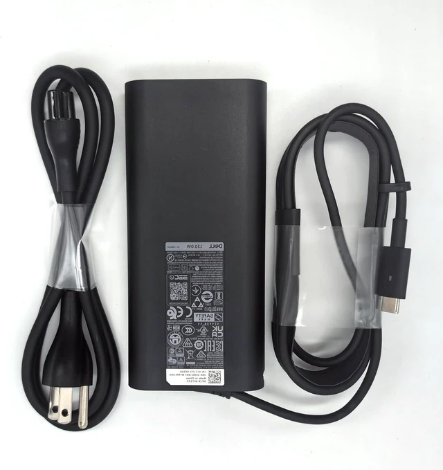 Alt view image 5 of 5 - WRIARICH Original Replacement for Dell Laptop Charger 130W USB C Type C AC Adapter,XPS 15 9500 9510 9520 XPS 17 9700 9710 9720 9730 AC Charger, DA130PM170, HA130PM170, DA130PM200.