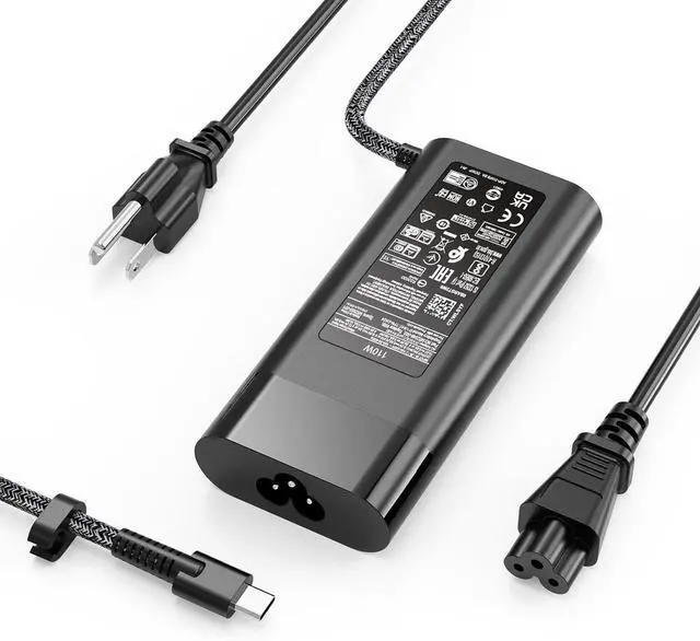 Main image of WRIARICH 110W USB C AC Charger for HP M52950-001 M52946-003 M52946-001 TPN-CA24 TPN-DA24 HP Elite Dragonfly G3 ZBook Firefly 16 G9 G10 EliteBook 860 865 G9 G10 Laptop Power Adapter Supply Cord