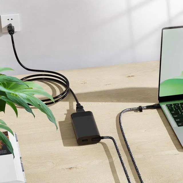 Alt view image 5 of 7 - WRIARICH 110W USB C AC Charger for HP M52950-001 M52946-003 M52946-001 TPN-CA24 TPN-DA24 HP Elite Dragonfly G3 ZBook Firefly 16 G9 G10 EliteBook 860 865 G9 G10 Laptop Power Adapter Supply Cord