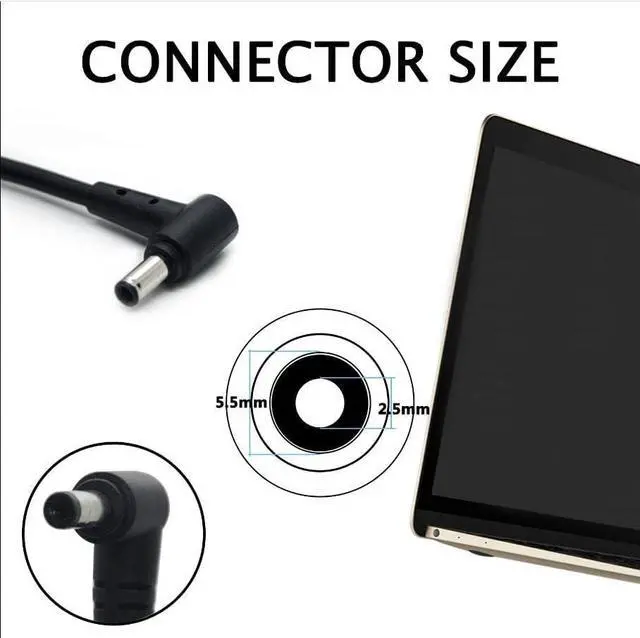 Alt view image 3 of 7 - WRIARICH 230W 19.5V 11.8A AC Charger, Fit for Chicony A17-230P1A A230A012L A12-230P1A GS75 STEALTH-248 P65 GS65 MSI 957-17G11P-101 GT72 GE75 GL65 GS75 GS65 230 Watts Laptop AC Adapter