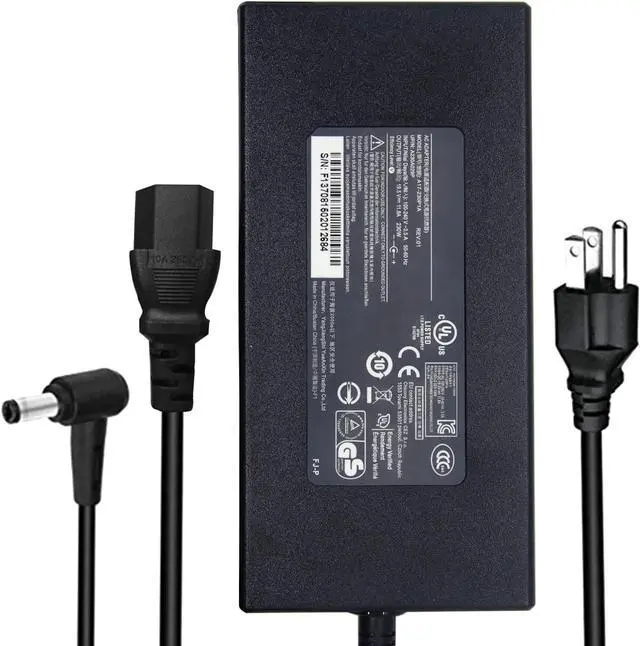 Main image of WRIARICH 230W 19.5V 11.8A AC Charger, Fit for Chicony A17-230P1A A230A012L A12-230P1A GS75 STEALTH-248 P65 GS65 MSI 957-17G11P-101 GT72 GE75 GL65 GS75 GS65 230 Watts Laptop AC Adapter