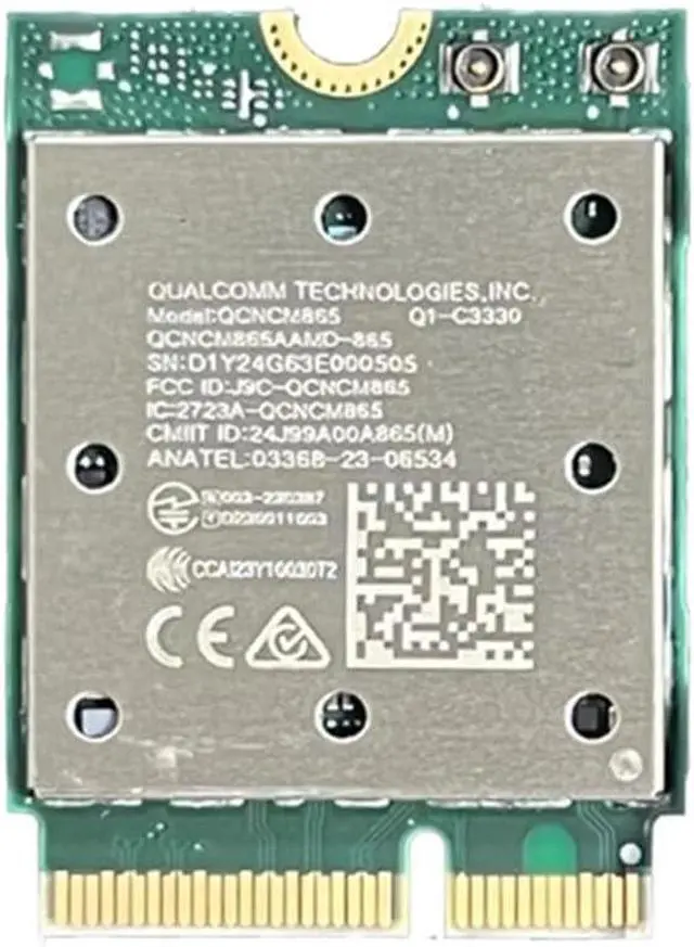 Alt view image 6 of 7 - WRIARICH Tri Band WiFi7 QCNCM865 Bluetooth 5.4 Wireless WiFi Card Bluetooth 5.4 Wireless Wi-Fi for Win11