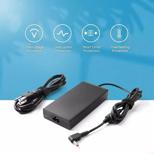 Alt view image 4 of 5 - WRIARICH 135W 19V 7.1A Charger for Acer Nitro V 15 ANV15-51 ANV15-51-75HE Laptop PA-1130-16Power Supply Adapter Cord