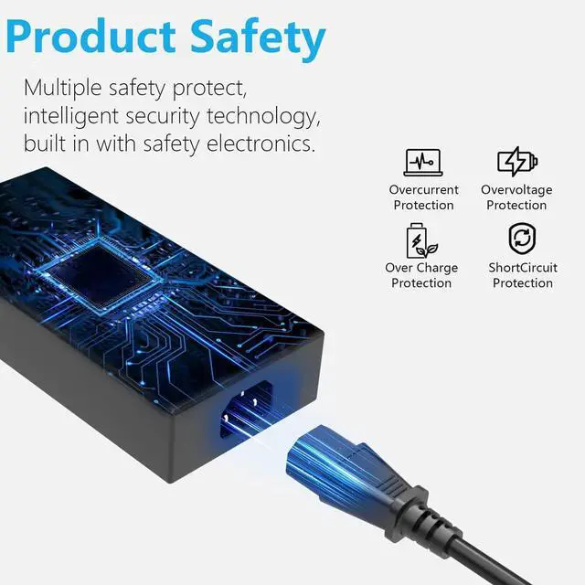 Alt view image 4 of 6 - WRIARICH 240W 12A Gaming Laptop Charger fit for MSI GE76 11UH 11UE 10UE Stealth 16 A16 17 AI Studio A13V A13VG A13VF A13VE A13VH A13VI MS-17K3 A20-240P2A Laptop Power Supply Adapter Cord USB Tip