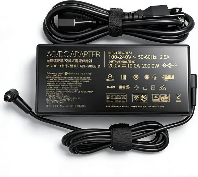 Main image of WRIARICH 200W Charger Compatible with ADP-200JB D Asus Vivobook Pro 15 16 14 14X 16X Q543 Q533 Creator Q Q540 Zenbook Pro Flip 17 15 14 UP6502 UM6702 UM535 UX535 Gaming Laptop Power Supply