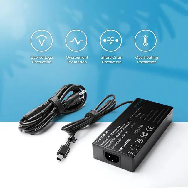 Alt view image 4 of 5 - WRIARICH 180W 20V 9A Charger Compatible with Asus Zephyrus G14 2024 GA403 GA403U GA403UI GA403UV GA403UU Laptop Power Adapter