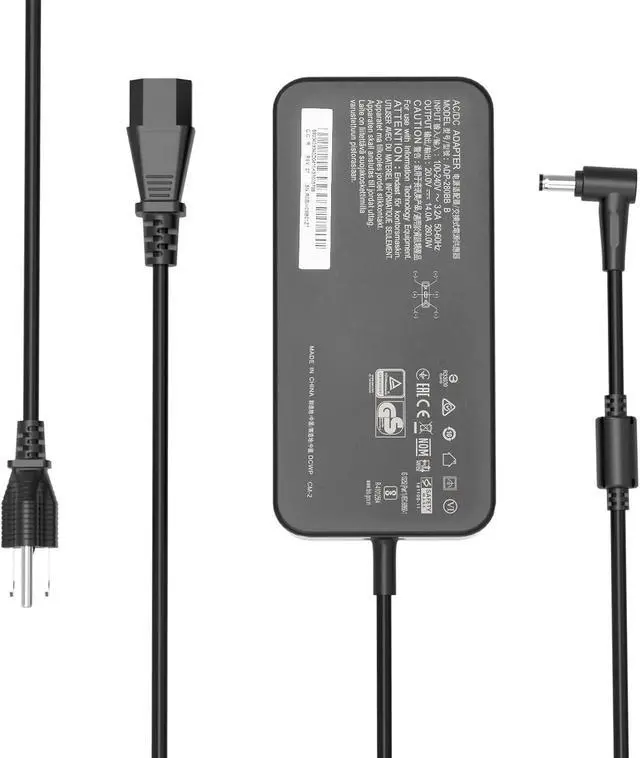 Alt view image 6 of 7 - WRIARICH 280W AC Charger for ASUS ROG Strix Scar 15 17 G532 G732 G732LWS Strix G15 G17 G513R G713R ASUS ROG G703GX ROG Zephyrus S17 GX703HM GX703HR ADP-280BB B Laptop Power Supply Adapter Cord