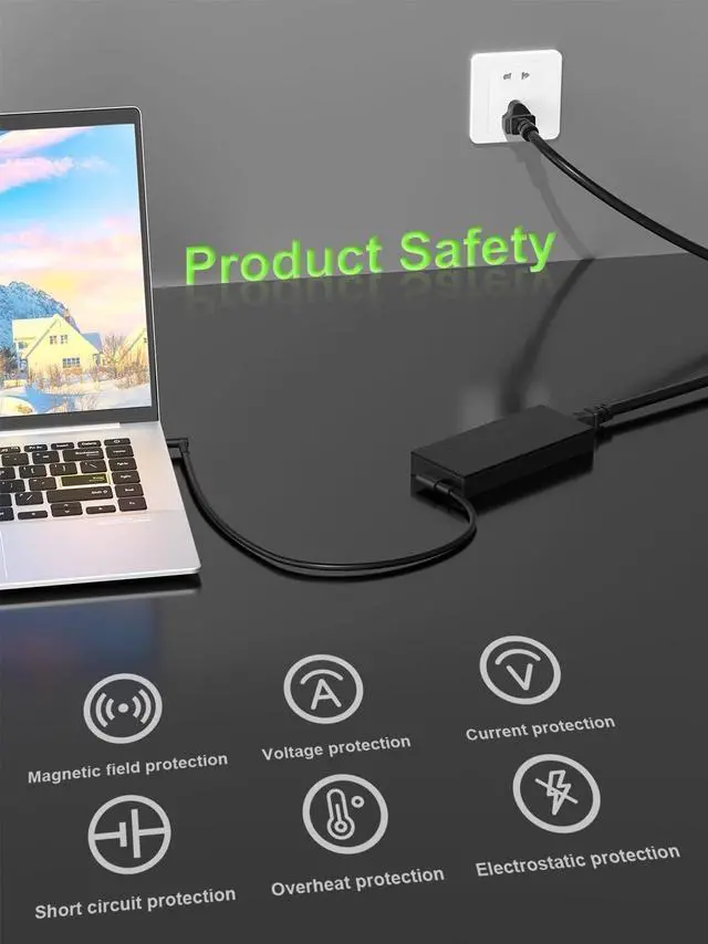 Alt view image 5 of 7 - WRIARICH 230W Charger Compatible with ASUS ROG Zephyrus M15 S M GU502 GM501 GX502 GX701 GX531 GX501 GU501 Strix Scar II III 17 15 G17 G15 G GL704 GL504 G732 G512 ProArt15 17 Laptop