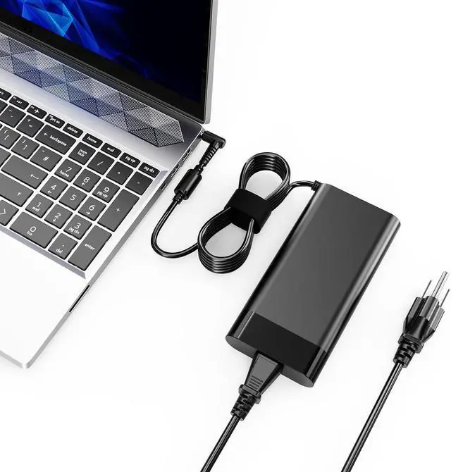 Alt view image 5 of 5 - WRIARICH 200W AC Charger Compatible with HP Omen 15 16 17 Victus 15 16 Zbook 15 17 ZBook Fury 15 16 G11 17 G7 G8 Create Studio Envy 15 2020 TPN-DA10 Gaming Laptop Power Adapter Supply