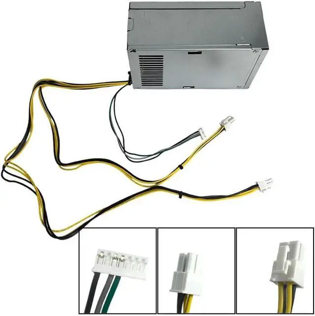 Alt view image 3 of 7 - WRIARICH For HP ZHAN99PRO A G4MT SFF L70042-002 180W Power Supply, Compatible with M01-F1033wb M01-F1108ng Models, Compact Design with Overvoltage and Short-Circuit Protection
