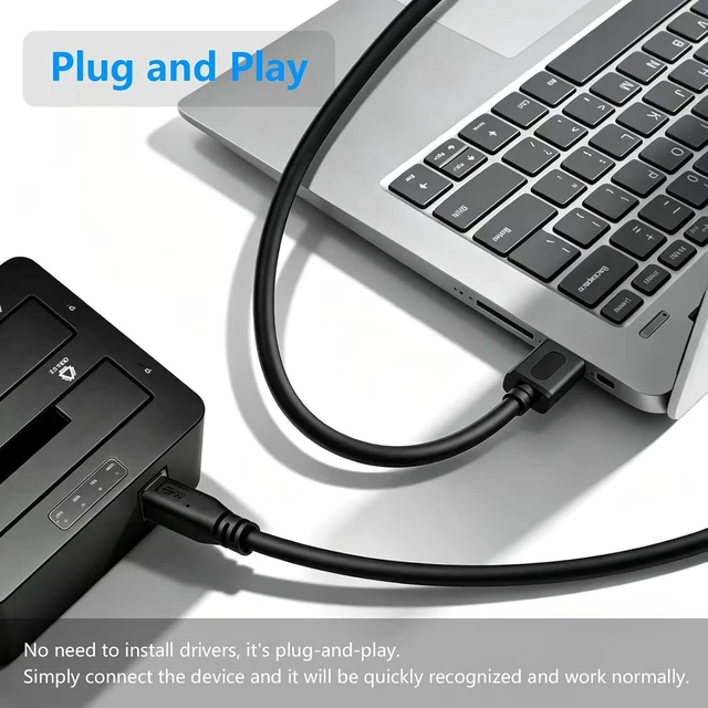 Alt view image 7 of 7 - WRIARICH USB 3.0 Cable A Male to B Male 6Ft Superspeed USB 3.0 A-B/A Male to B Male Cable - for Scanner Printers Desktop External Hard Drivers and More(6Ft/2M)