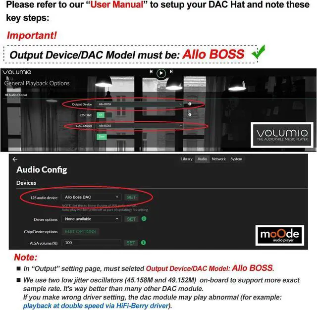 Alt view image 5 of 7 - WRIARICH HiFi DAC HAT for Raspberry Pi 5/4/3B+/Zero | PCM5122 384kHz/32bit DAC Audio Card Expansion Board | Dual Oscillators & DOP | RCA/3.5mm Output 112dB SNR