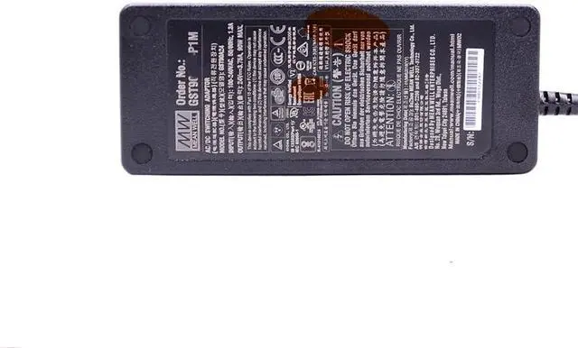 Alt view image 3 of 5 - WRIARICH Mean Well GSM Series 90W 15V 6A Power Supply Adapter, GSA90A15-P1M 3 Pin Ac Iec320-C14 Input Port Standard Plug Medical Adapter Switching Power Supply