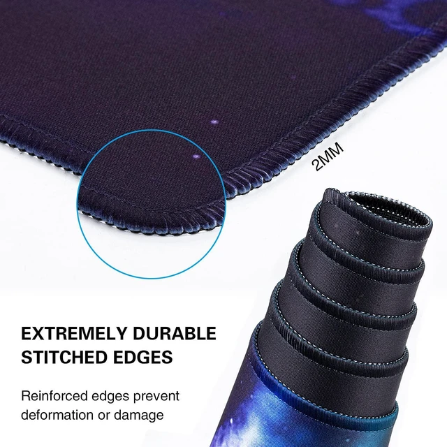 Alt view image 6 of 7 - WRIARICH Gaming Mouse Pad, 31.5x15.7in Large Mouse Pads for Desk Keyboard Pad