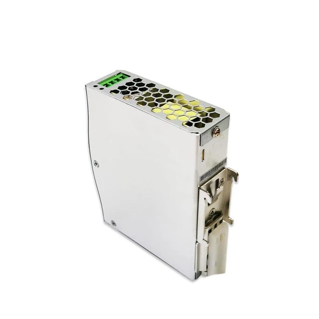 Alt view image 3 of 4 - WRIARICH Mean Well EDR 120W 48V 2.5A Switching Power Supply AC/DC Single Output Industrial DIN Rail EDR-120-48 Power Supply Driver Transformer, Slim Metal Case