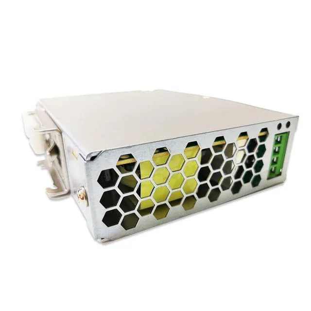 Alt view image 4 of 4 - WRIARICH Mean Well EDR 120W 48V 2.5A Switching Power Supply AC/DC Single Output Industrial DIN Rail EDR-120-48 Power Supply Driver Transformer, Slim Metal Case