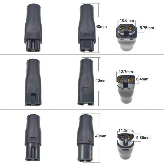 Alt view image 3 of 3 - WRIARICH 7 PCS Power Cord 5V Replacement Charger USB Adapter for Electric Hair Clippers, Beard Trimmers, Shavers, Beauty Instrum