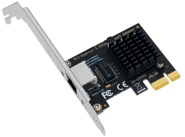 Main image of WRIARICH Weastlinks PCI Express Network Card RTL8125GB Gigabit Ethernet PCIE Network card 2.5Gbps LAN Adapter 1Port RJ45 Network Card for Desktop PC