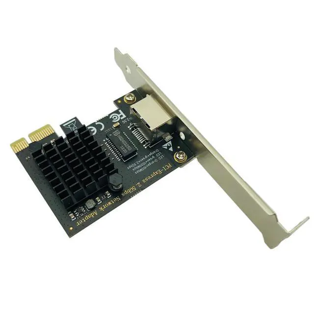 Alt view image 4 of 7 - WRIARICH Weastlinks PCI Express Network Card RTL8125GB Gigabit Ethernet PCIE Network card 2.5Gbps LAN Adapter 1Port RJ45 Network Card for Desktop PC