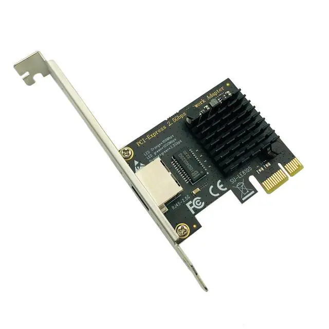 Alt view image 5 of 7 - WRIARICH Weastlinks PCI Express Network Card RTL8125GB Gigabit Ethernet PCIE Network card 2.5Gbps LAN Adapter 1Port RJ45 Network Card for Desktop PC