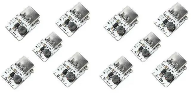 Main image of WRIARICH Charge/Discharge Integrated Module DC5V Lithium Charging Protection Module Mini Booster Step-Up Power Supply