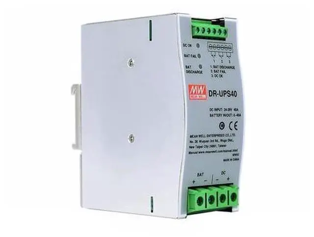 Main image of WRIARICH Mean Well DR 30V 40A Switching Power Supply AC-DC Single Output Industrial DIN Rail DR-UPS40 Slim Type Enclosed Power Supply Driver Transformer